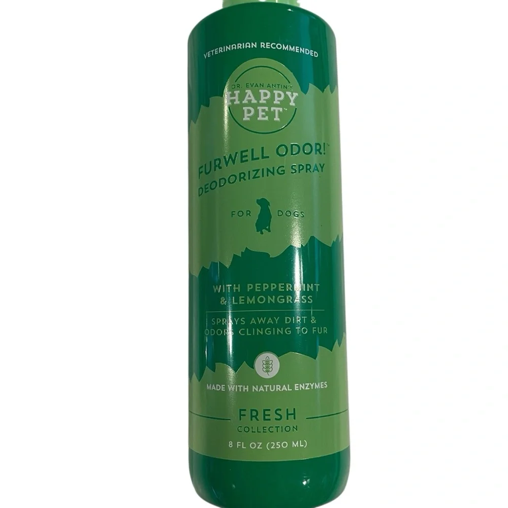 Happy Pet Furwell Odor! Deodorizing Spray & Wipes No Rinse For Dogs
